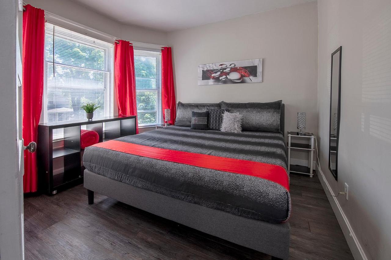 The Rubi Lounge - Spacious Brooklyn Centre Modern Escape Near Downtown With Parking, 300Mb Wifi & Self Check-In Cleveland Eksteriør bilde