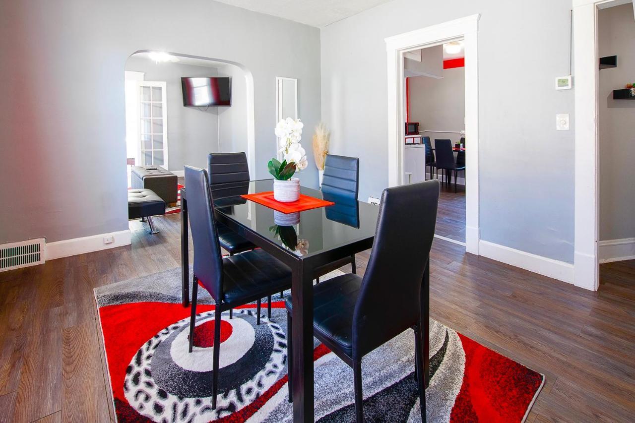 The Rubi Lounge - Spacious Brooklyn Centre Modern Escape Near Downtown With Parking, 300Mb Wifi & Self Check-In Cleveland Eksteriør bilde