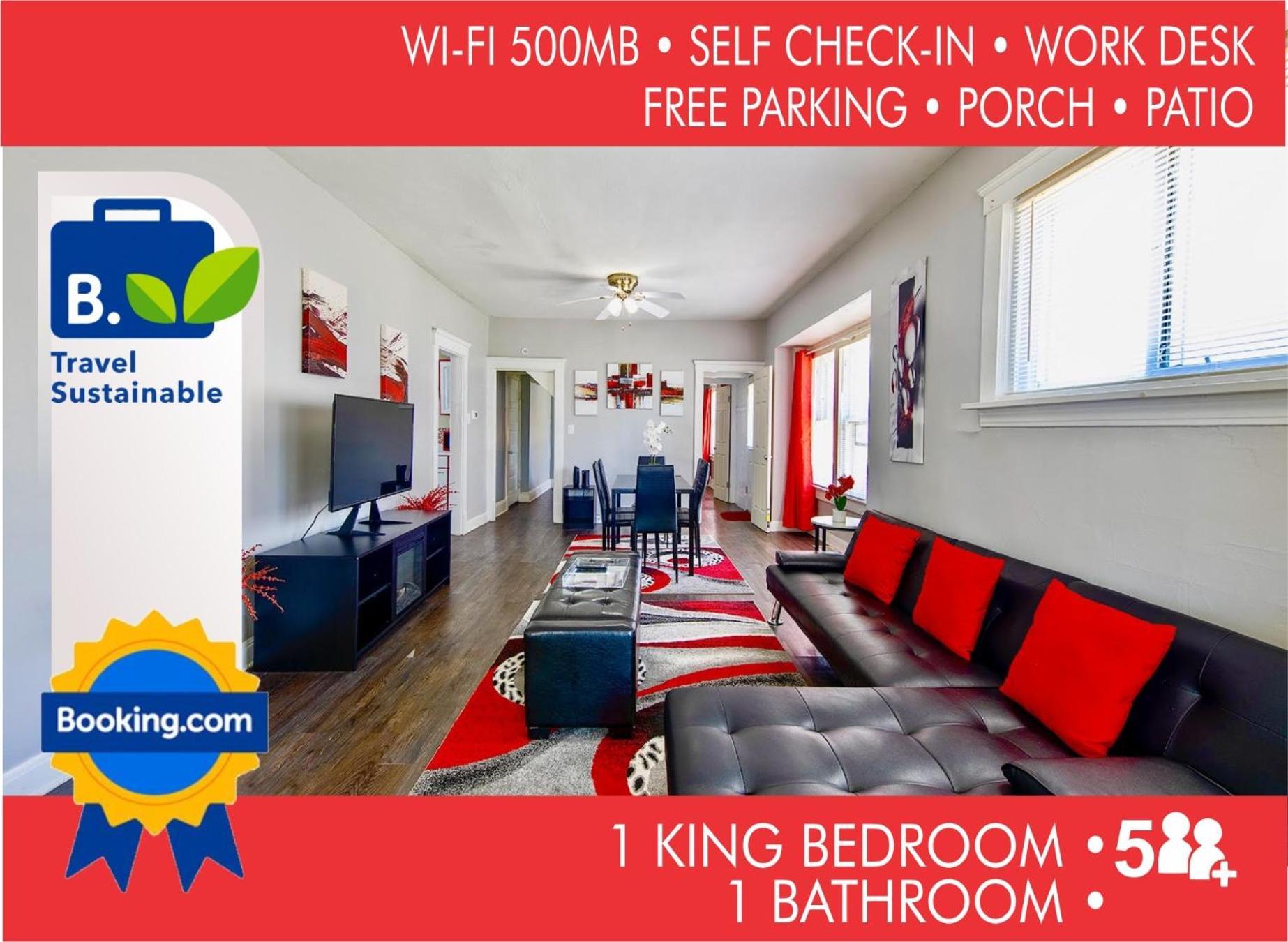 The Rubi Lounge - Spacious Brooklyn Centre Modern Escape Near Downtown With Parking, 300Mb Wifi & Self Check-In Cleveland Eksteriør bilde